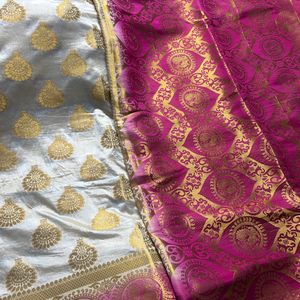 New Silk Blended Saree.