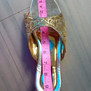 Golden Bridel Foot wear👡👡