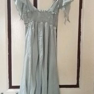 Light Grey Party Wear Dress