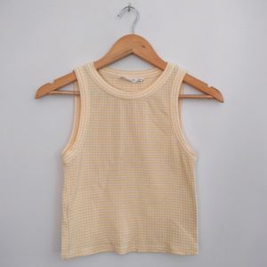 Yellow Stipes Top (Women's)