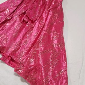 Rose Pink Glitter Dress