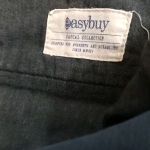 Navy Blue Men Trousers