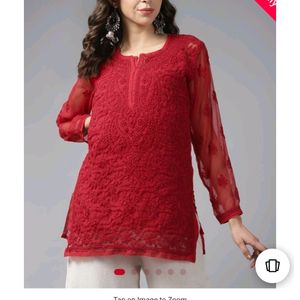 Red Short Kurti