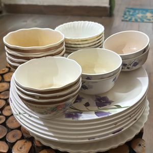 Plates Bowl Set