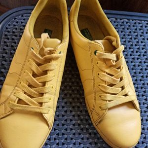 Benetton Rare Yellow Sneakers