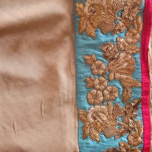 Ethnic Work Saree