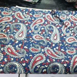 CAMBRIC COTTON 2.5 MTR Blue Print