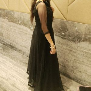 Black Sequence Gown