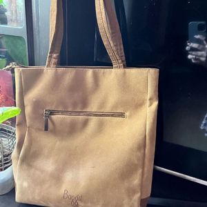 Neww Baggit Beige Tote Bad Hand Bag