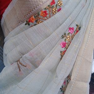 Jari Border Saree