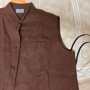 Mens Nehru Jacket / Waistcoat (Premium Pure Wool)