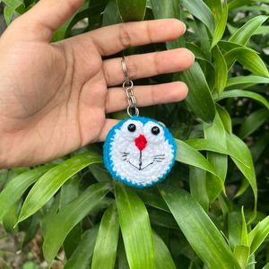 Doraemon Keychain,Bag Charms , Crochet 🧶 Handmade