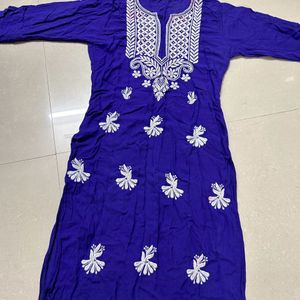 Full Embroidery Kurti