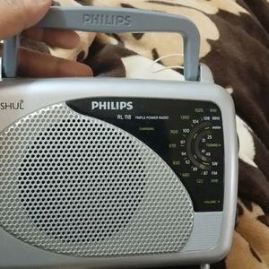 Philips Radio RL118/94 with MW/SW/FM Bands, 200mW