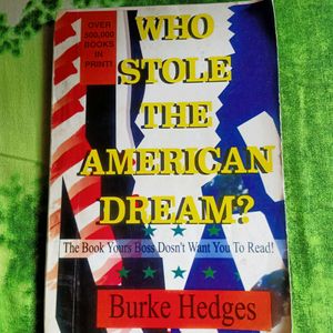 Book- Who Stole The American Dream