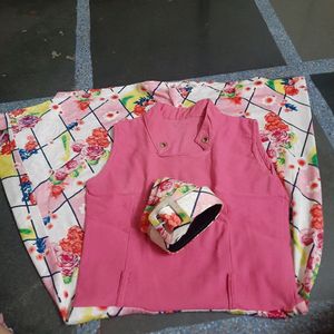 Women's One Peice Rose Pink Colour