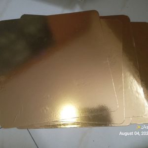 10" Mdf Board Golden