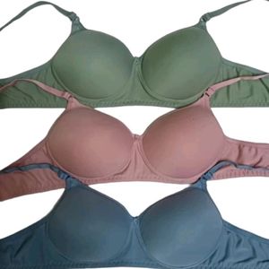 (Pack Of 3) Women Lightly Padded Bra