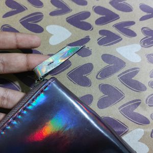 Cute Holographic Wallet