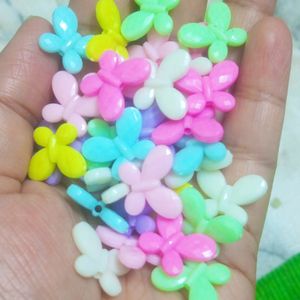 Butterfly Beads 50 Pcs