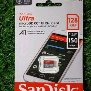 New 128 Gb Sandisk Memory Card Fix Rate