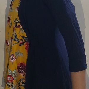 Blue Women Shrug