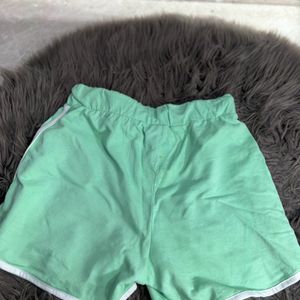 Mint Green Bum Shorts