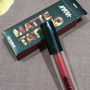 Nykaa  Matte Tattoo Wine Lip Colour