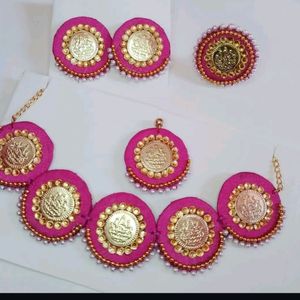 Navratri Special, Lakshmi Coin Jewelry