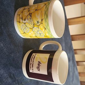 Set Of 2 Coffee Mugs In Perfect Condition