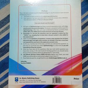 OPHTHALMOLOGY COMPLETE Book (Notebook + MCQ)