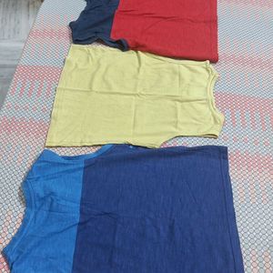 Slipless Tshirts 👕 Pack Of 3