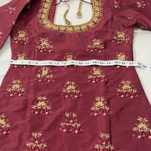 Dabka Work Patiala Suit