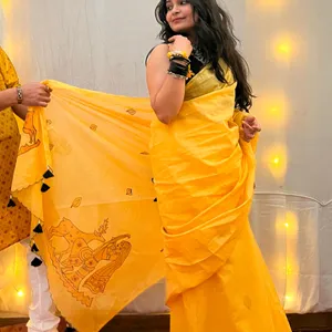 Saree With A Beautiful Palla