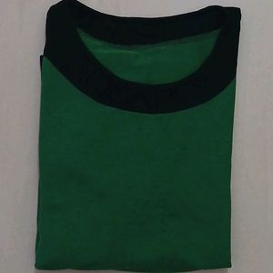 MSYK Black Green Top