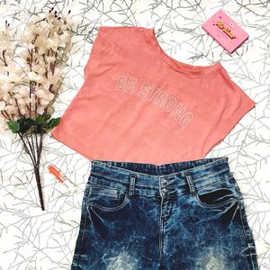 Pinterest Teamspirit Crop Top