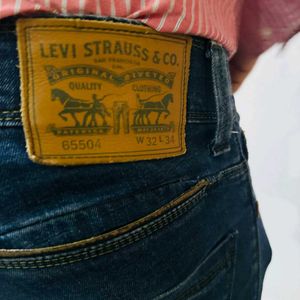 LEVIS Original Classic Navy Blue Jeans