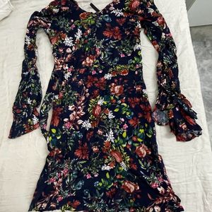 Floral Multicoloured Dress