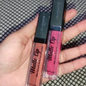 Nude/Pink Lipstick & Lip Liners