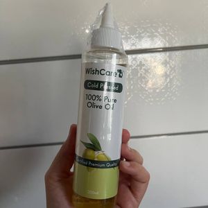 WishCare® 100% Pure Premium Cold Pressed Olive Oil