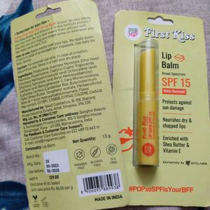 Popxo Lip Balm Spf 15 Pack Of 2