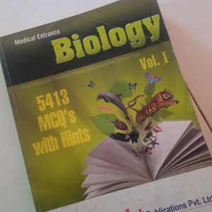 MCQ(5413) Neet Biology Vol 1(11th Class Ncert Based)