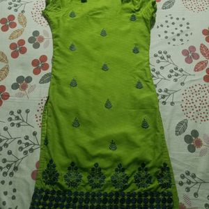 Green Kurta For Women