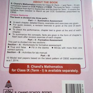 Mathematics For Class 9 Term -1or2