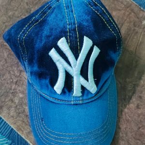 #New# NY Denim Cap Unisex