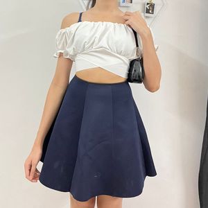 Navy Blue Skirt