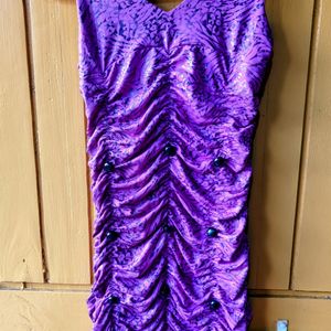 New Purple 💜 Colour Hot Dress