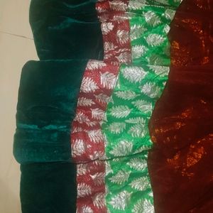 Ghagara Choli Fabric Net Party Wear Maroon Colour