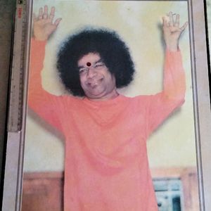 Satya Sai Photo Frame Large