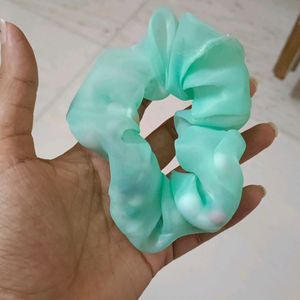 Blue Scrunchie